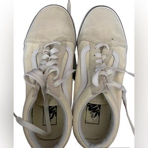 VANS Shoes beige suede